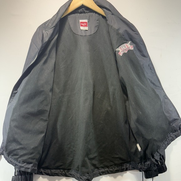 Rawlings Men's Windbreaker Jacket Size M Rowing Club Newport Rhode Island - Picture 7 of 11